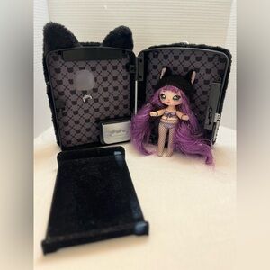 Na! Na! Na! Surprise BackPack Black Cat Playset with Doll (Limited Edition)